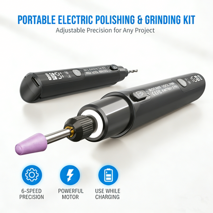 Portable Electric Polishing & Grinding Kit