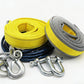 🚗 Heavy-Duty Tow Rope with U-Shackle Hooks