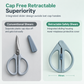 🎁50% OFF!!📢✂️ Portable Retractable Safety Scissors – Compact, Multi-Purpose & Easy to Carry, Keep Them Handy for Paper Crafts, DIY & Package Opening Without Taking Up Space ✨