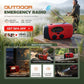 🔋 Multifunctional Portable Solar Emergency Radio – Power Bank, Hand Crank & Weather Alert for Outdoor & Crisis Preparedness ⚡
